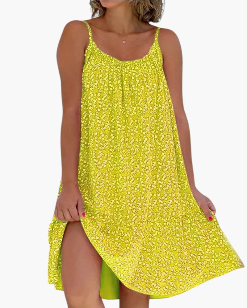 Vestido ligero con estampado delicado para el verano