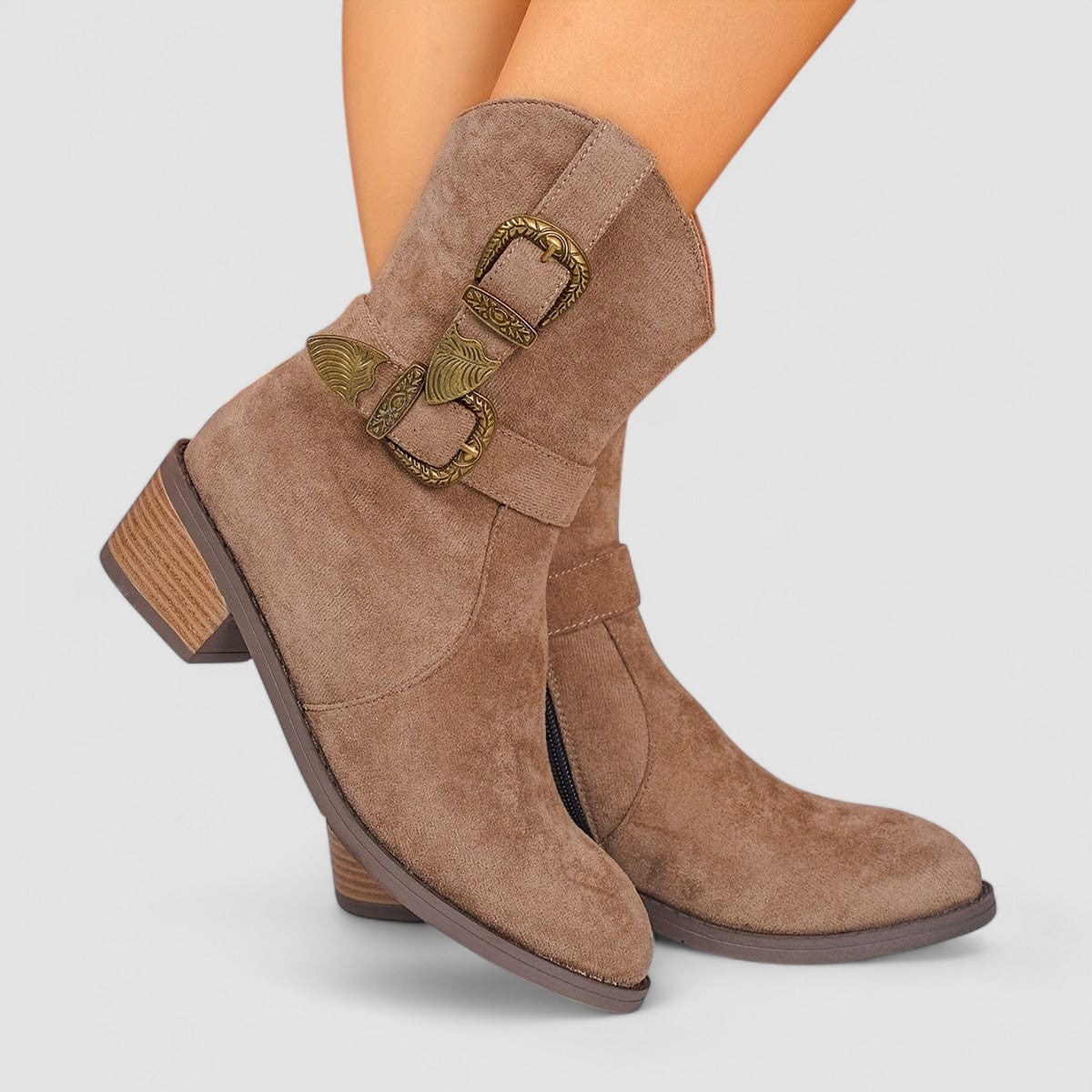 Botas Western Ortopédicas Rosa