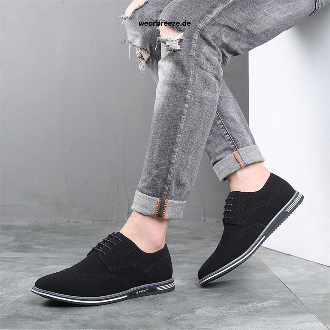 Zapatos Brogue en Cuero Genuino – Elegancia y Confort Absoluto
