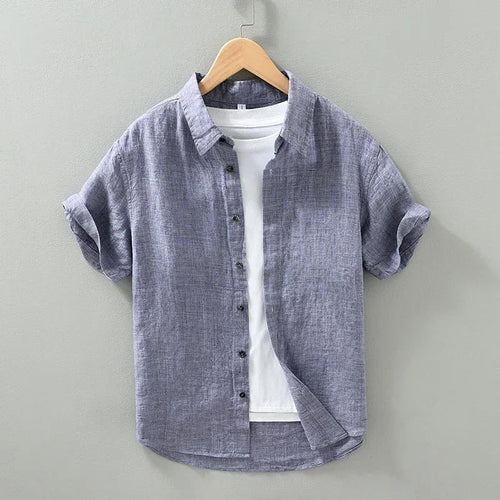 Men's elegant linen shirt