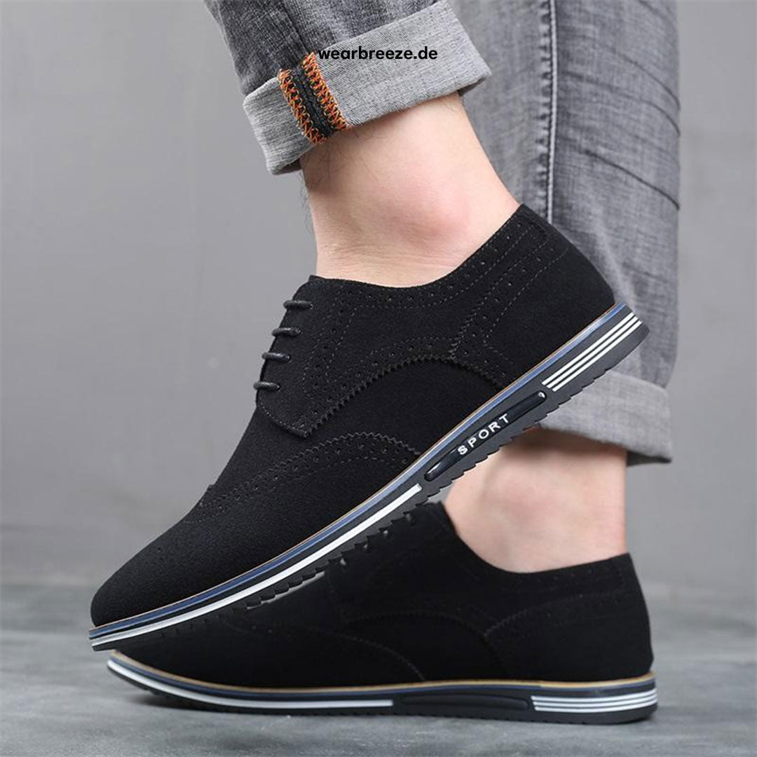 Zapatos Brogue en Cuero Genuino – Elegancia y Confort Absoluto