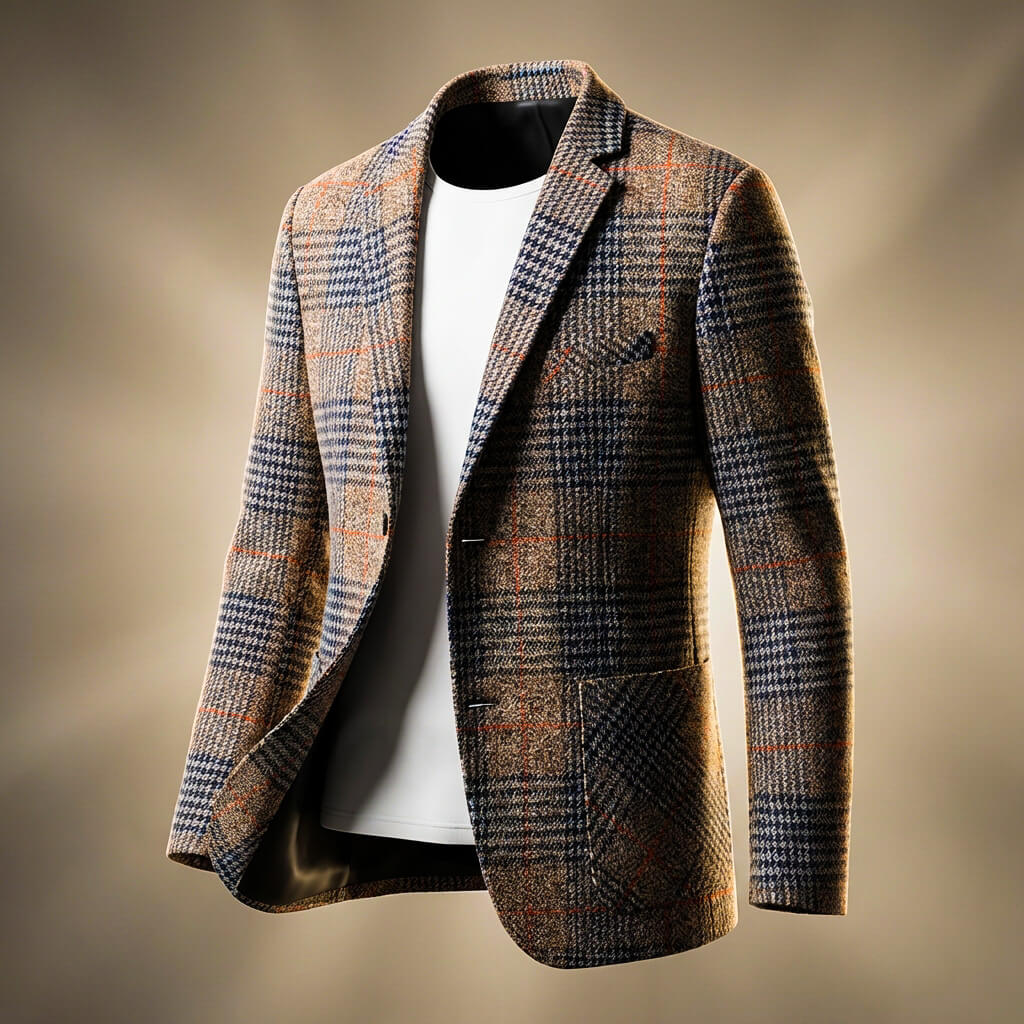 Elegante chaqueta a medida