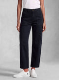 Pantalón Sarga Negro Mujer