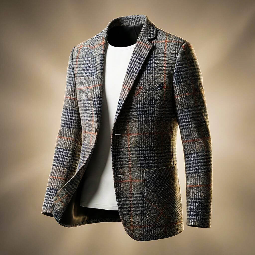 Elegante chaqueta a medida