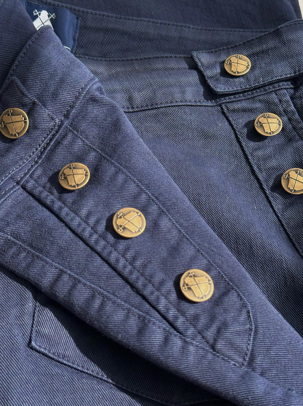 Pantalón Azul Marinero Mujer