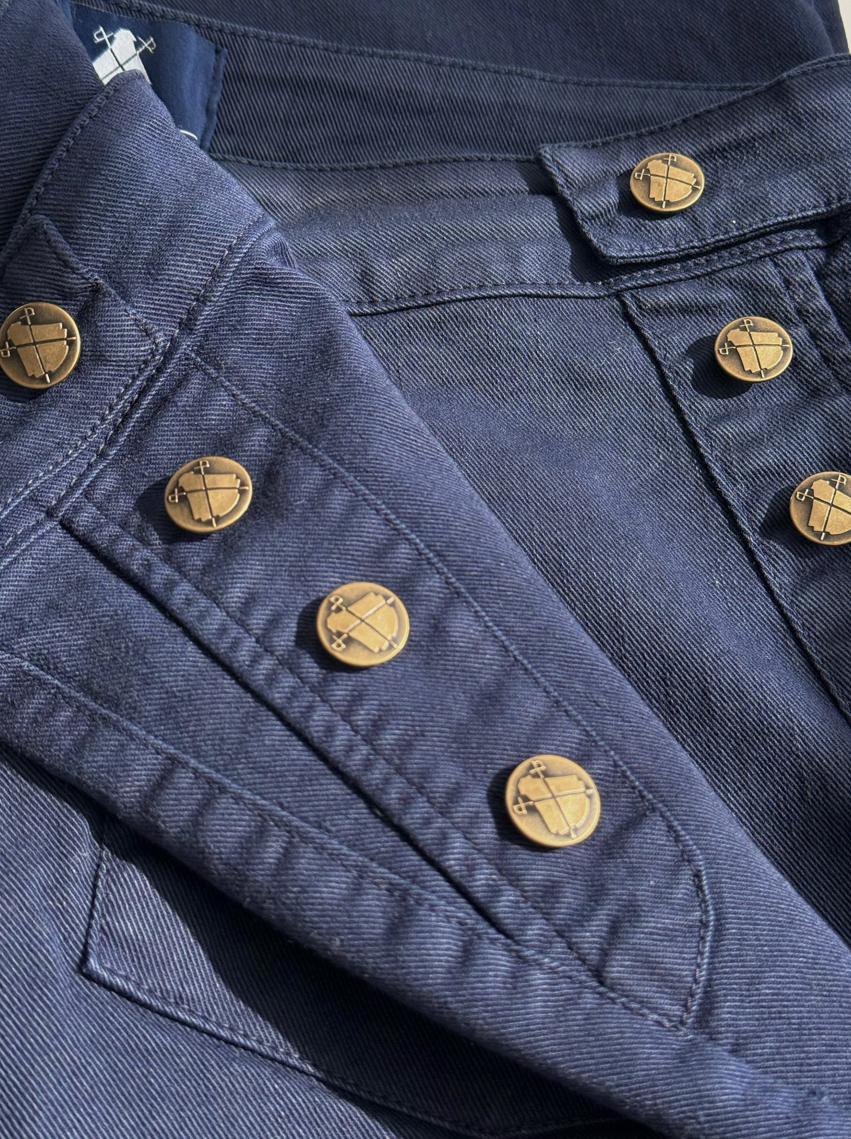 Pantalón Azul Marinero Mujer