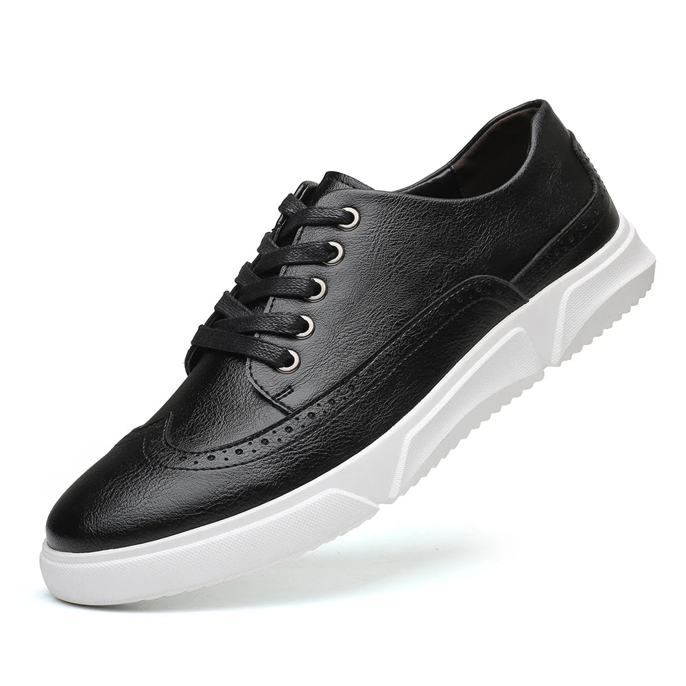 Zapatos británicos de estilo brogue informales