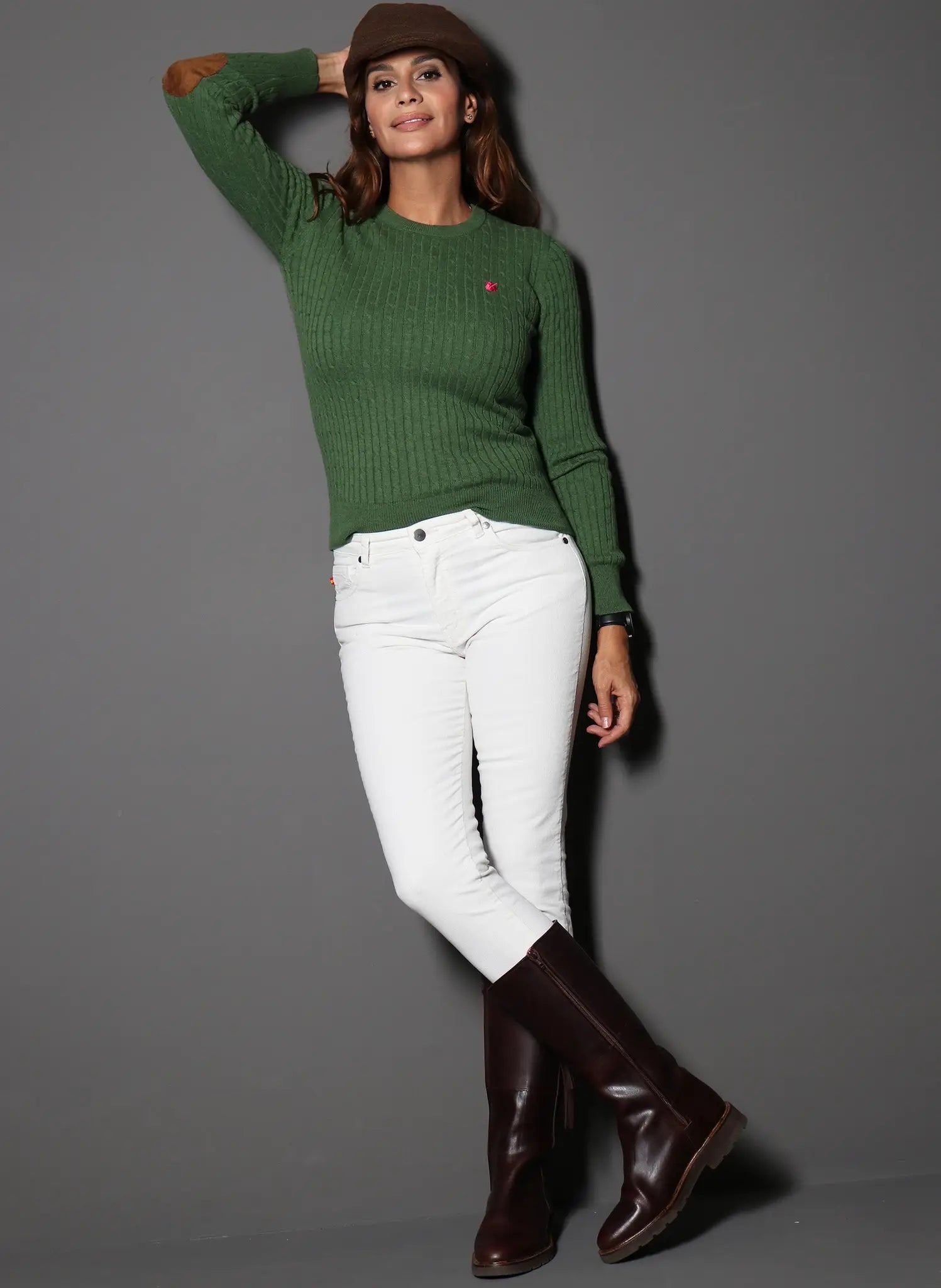 Pantalón Blanco Roto Micropana Mujer