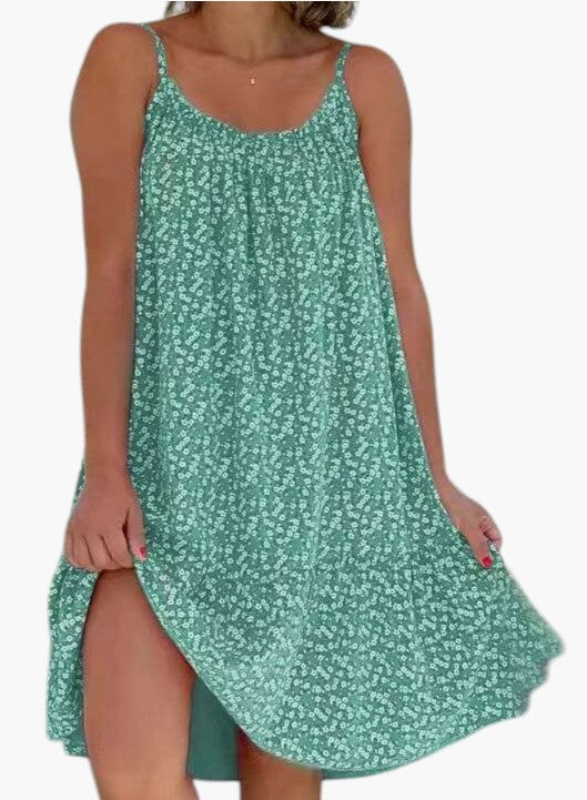 Vestido ligero con estampado delicado para el verano
