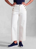 Pantalón Blanco Marinero Mujer