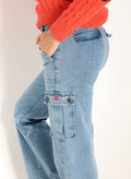Pantalón cargo Ancho Mujer