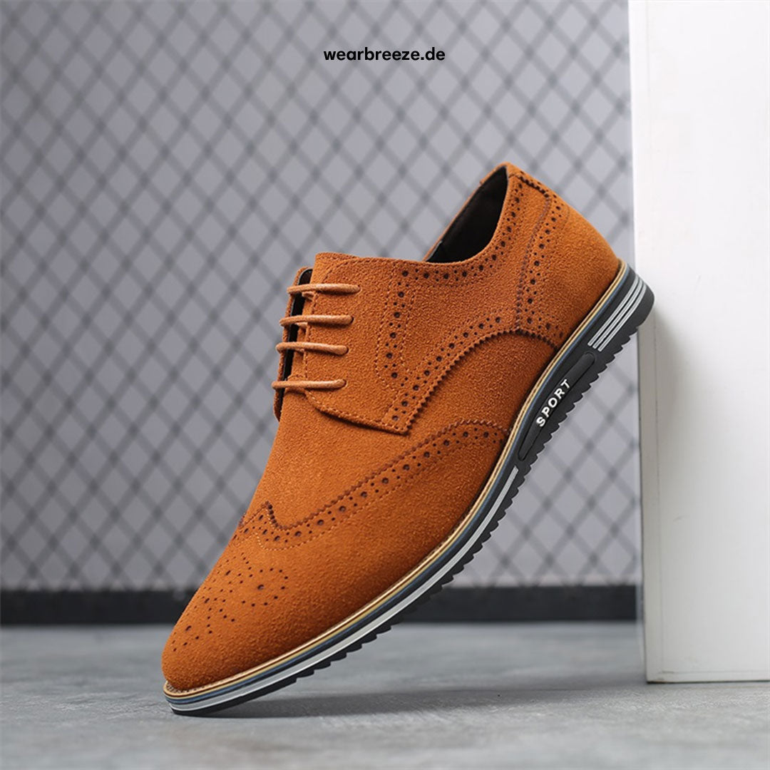 Zapatos Brogue en Cuero Genuino – Elegancia y Confort Absoluto