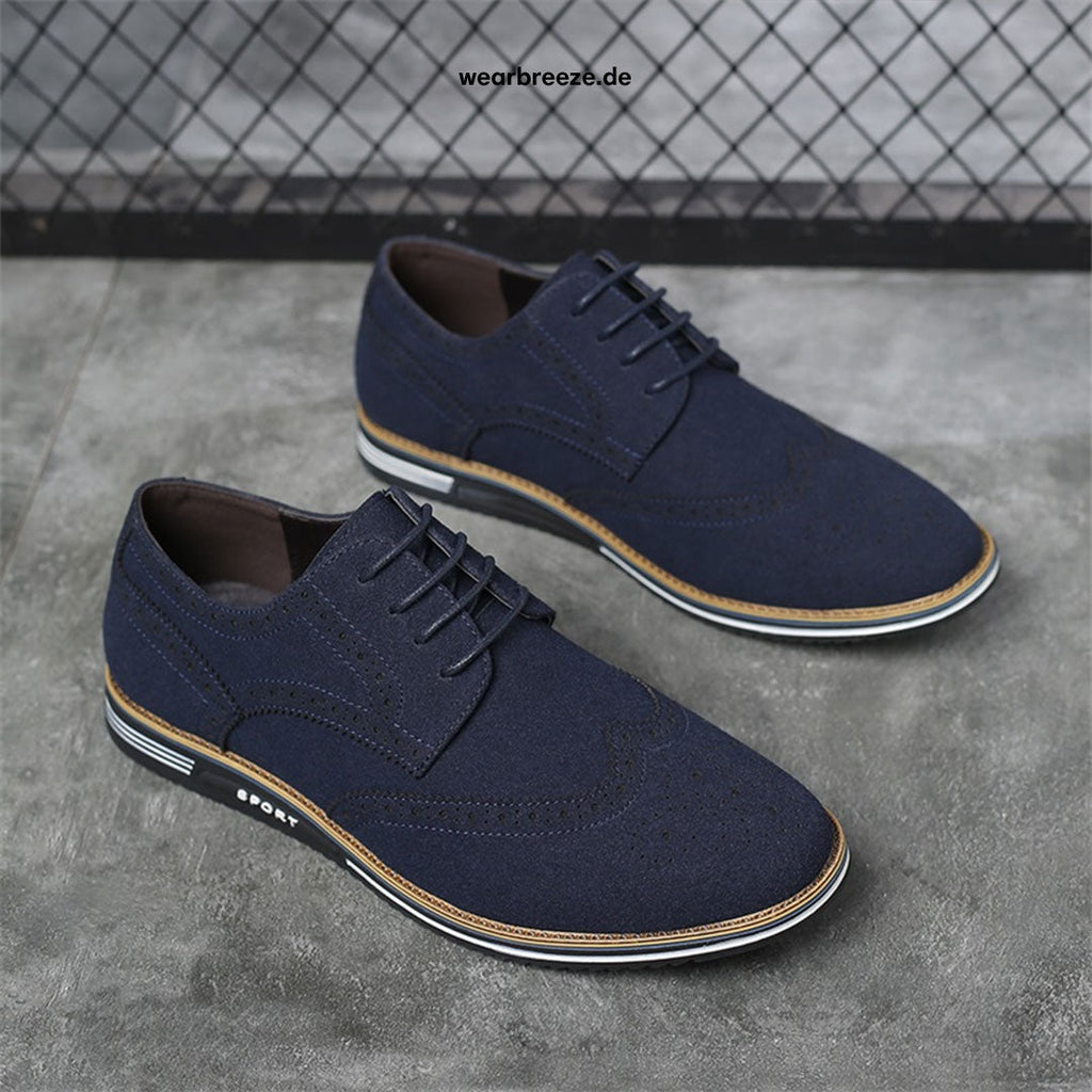 Zapatos Brogue en Cuero Genuino – Elegancia y Confort Absoluto