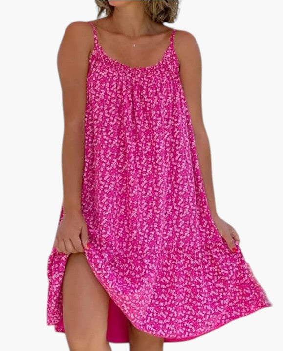 Vestido ligero con estampado delicado para el verano