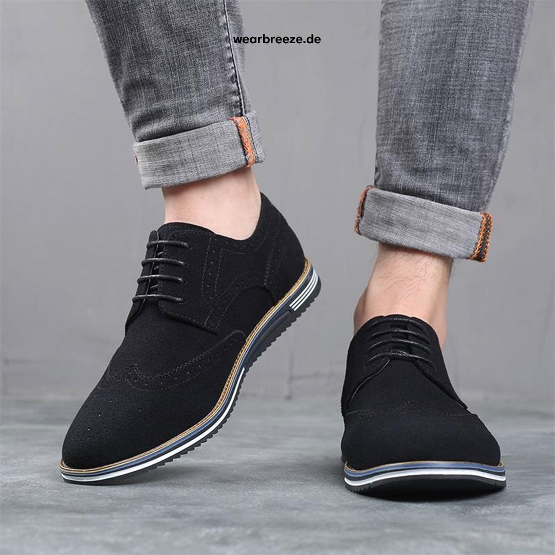 Zapatos Brogue en Cuero Genuino – Elegancia y Confort Absoluto