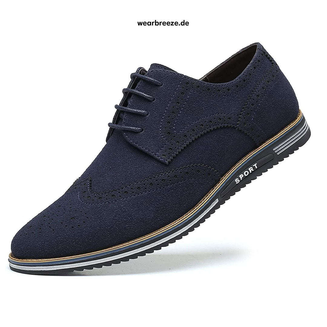 Zapatos Brogue en Cuero Genuino – Elegancia y Confort Absoluto
