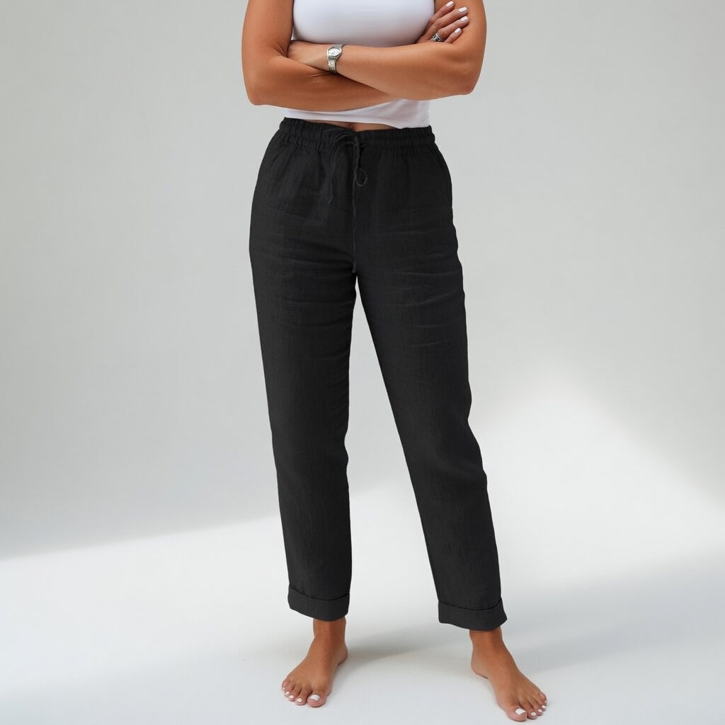 Pantalón 100% algodón fluido y cómodo