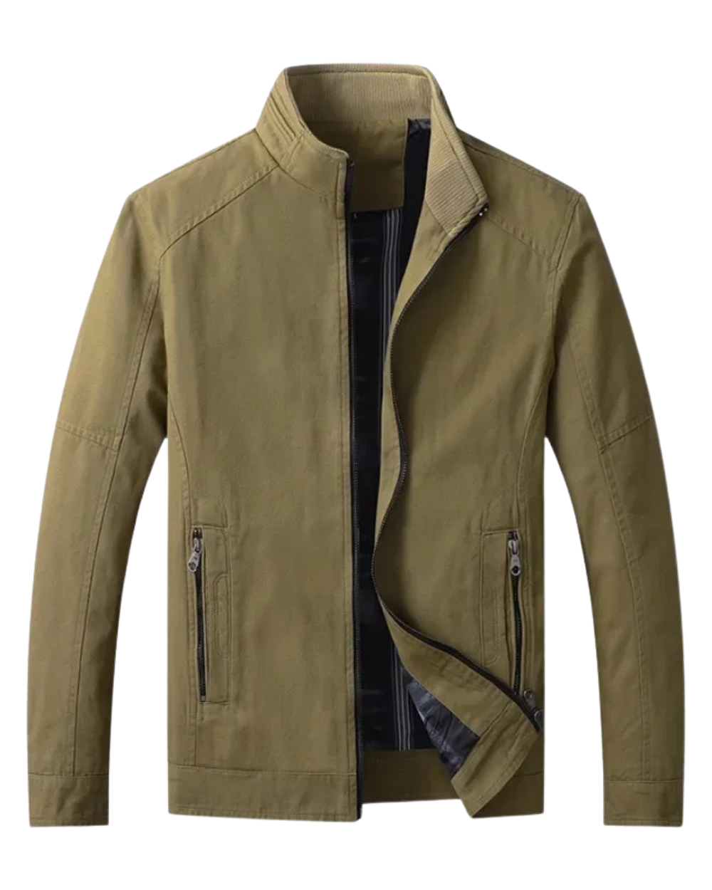 Elegante chaqueta de primavera
