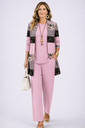 Conjunto 3 piezas rosa empolvado