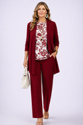 Conjunto 3 piezas rojo y blanco
