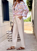 Pantalón Soft Camel Mujer