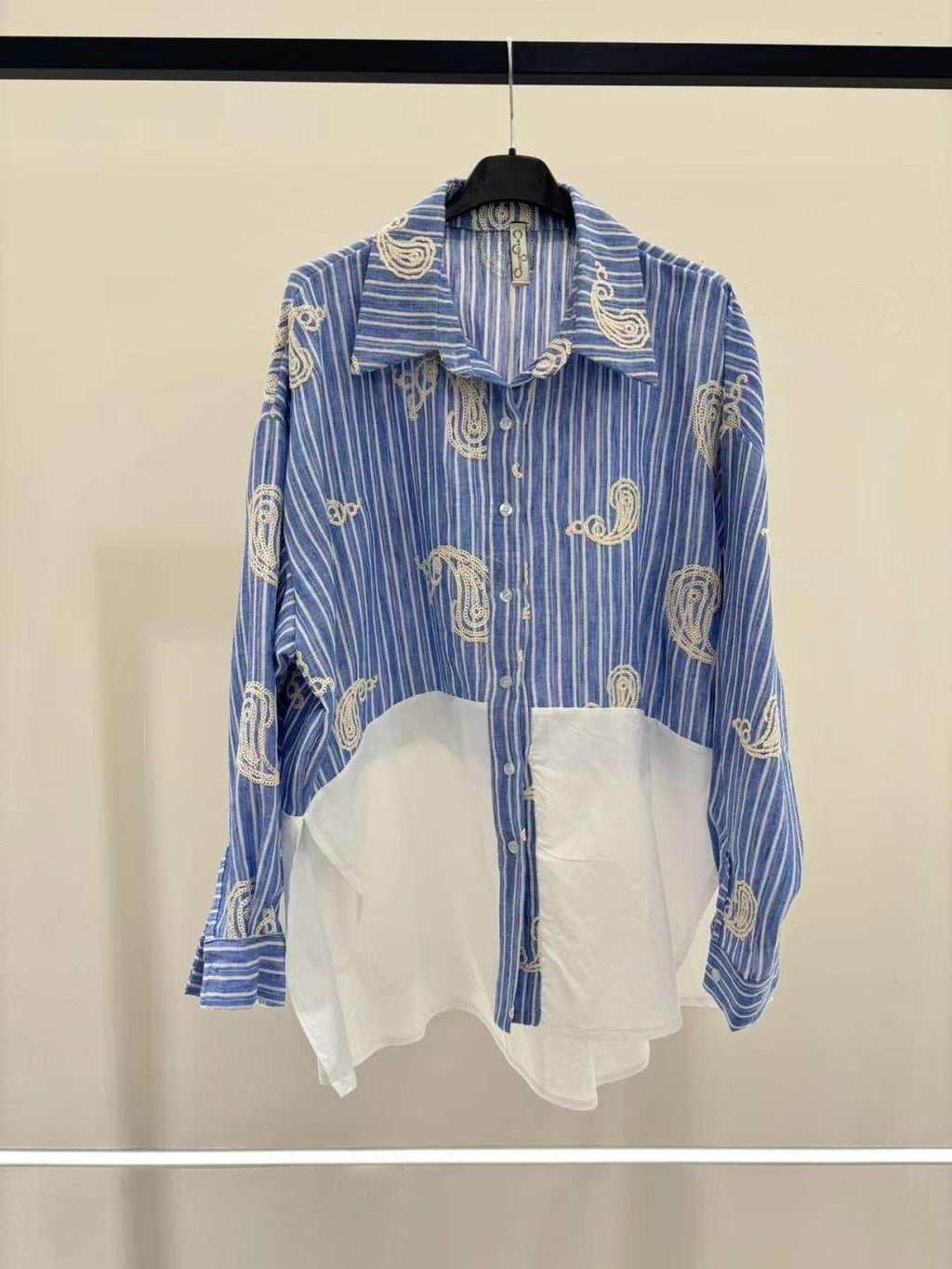 Blusa de Rayas Extragrande