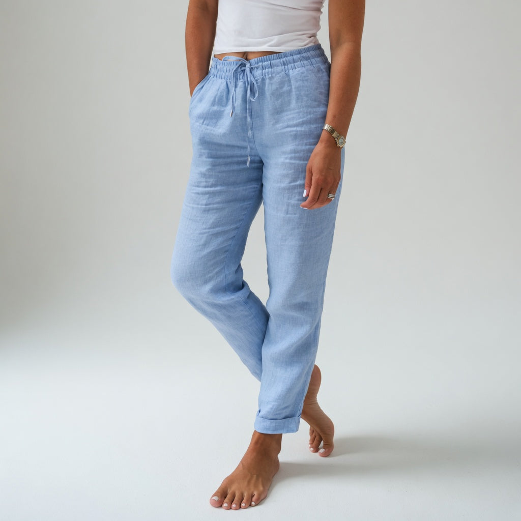Pantalón 100% algodón fluido y cómodo