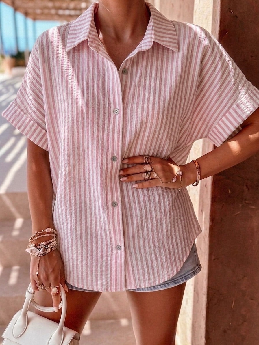 Blusa Básica de Rayas