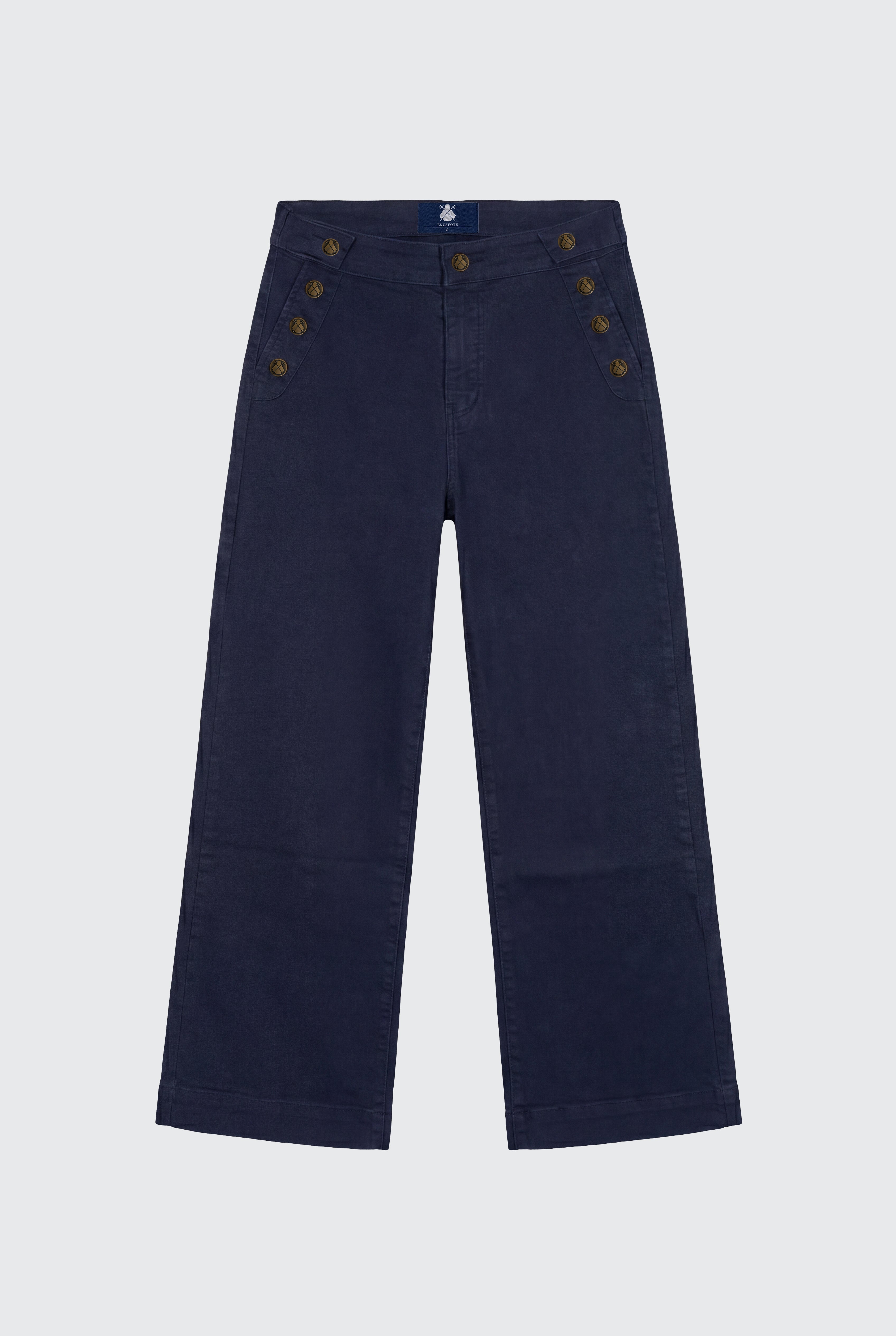 Pantalón Azul Marinero Mujer