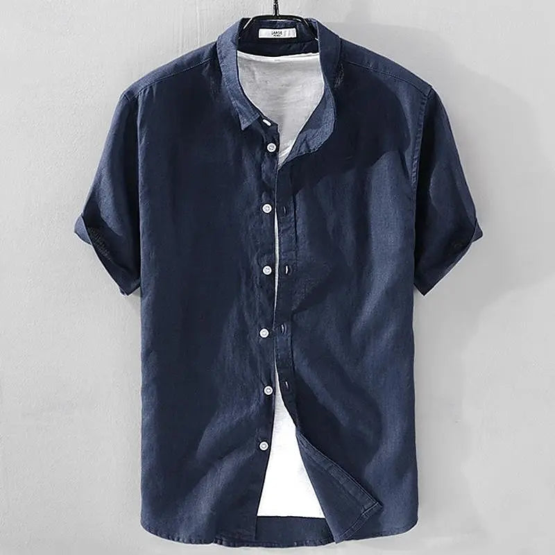 Camisa de manga corta para hombre