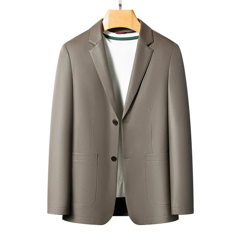Chaqueta de cuero chic