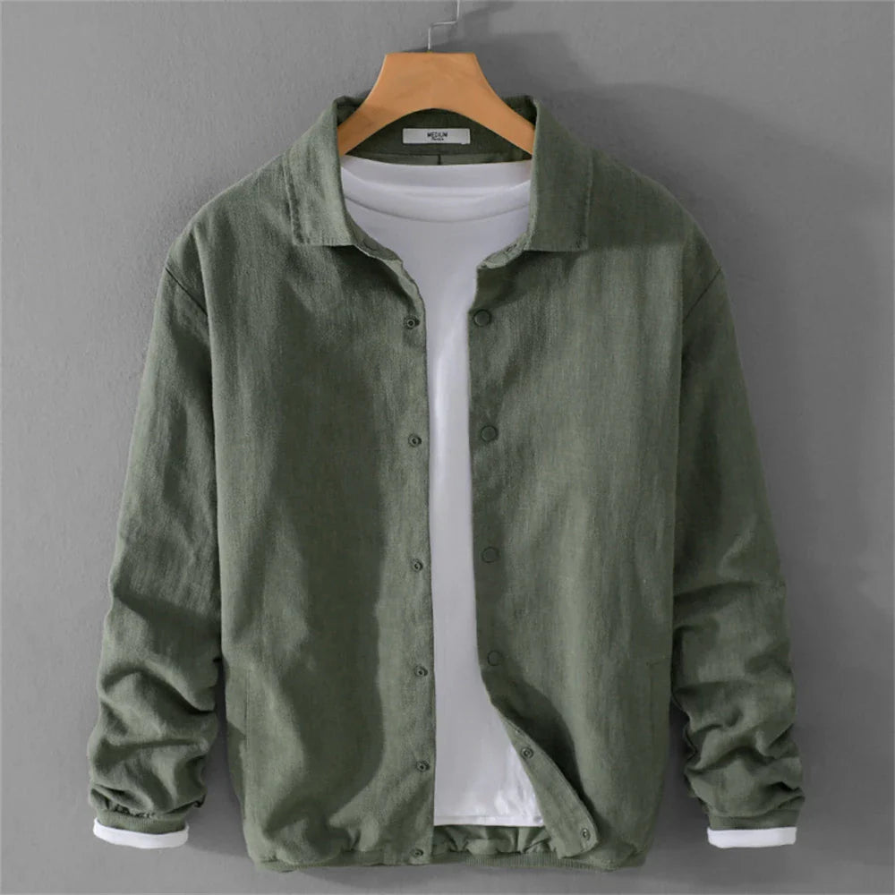 Elegante chaqueta de verano de algodón