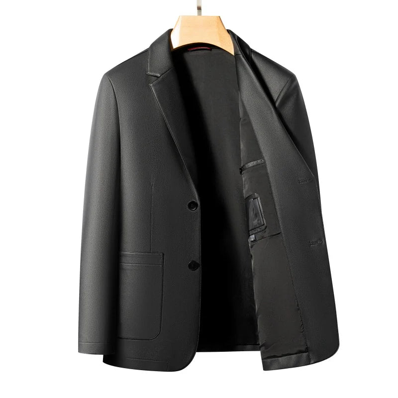 Chaqueta de cuero chic