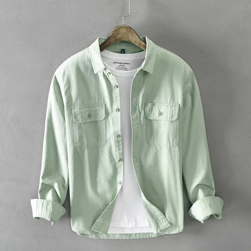 Camisa Elegante de Algodón