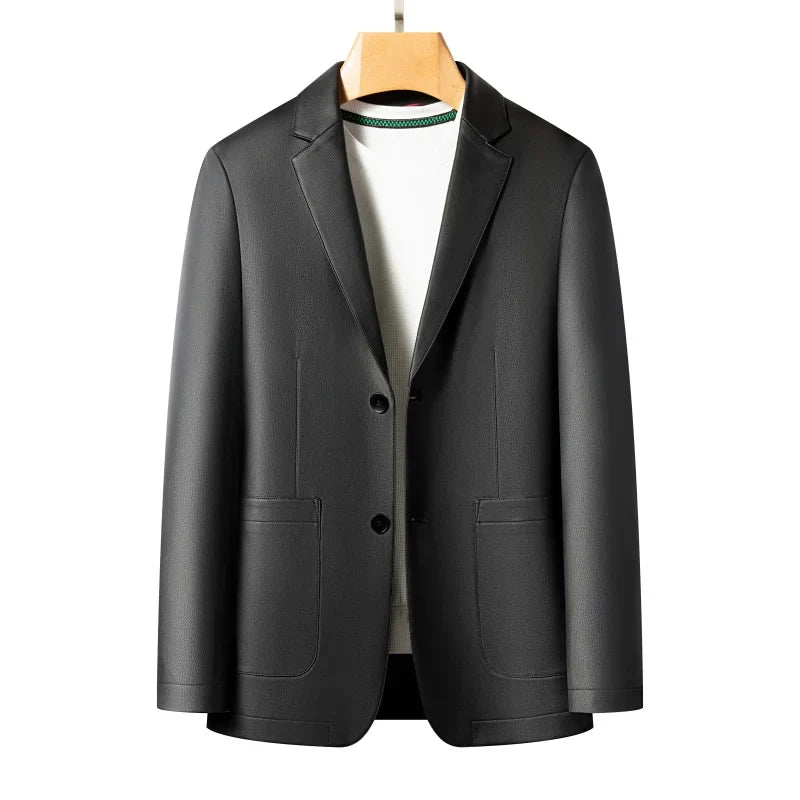 Chaqueta de cuero chic