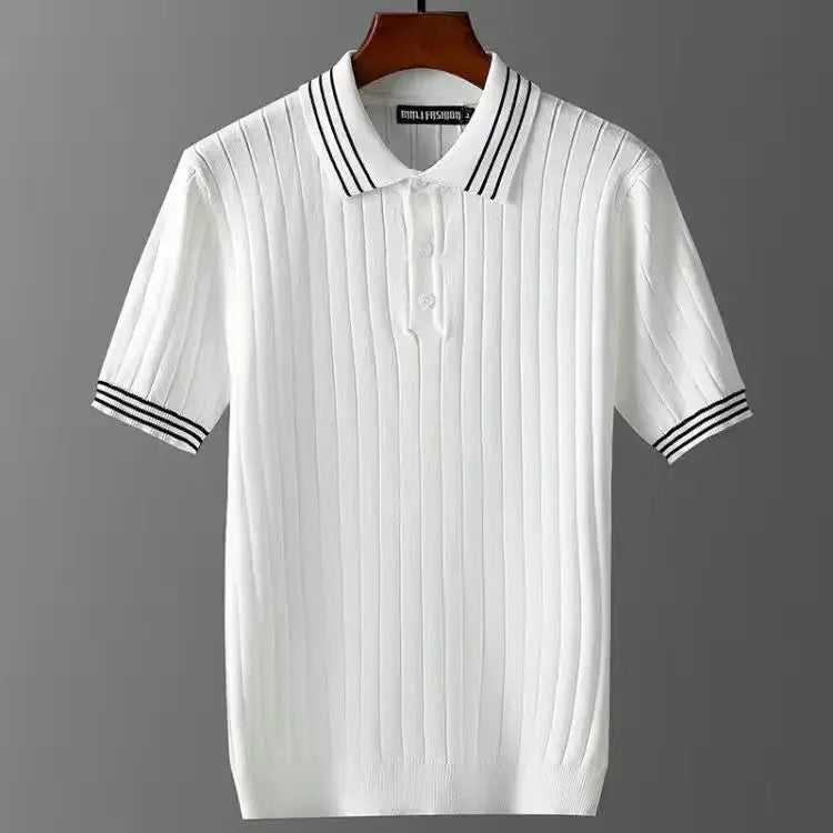 Elegante polo de algodón