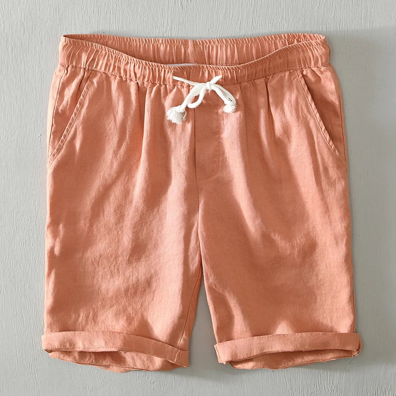 Pantalones Cortos Elegantes de Lino