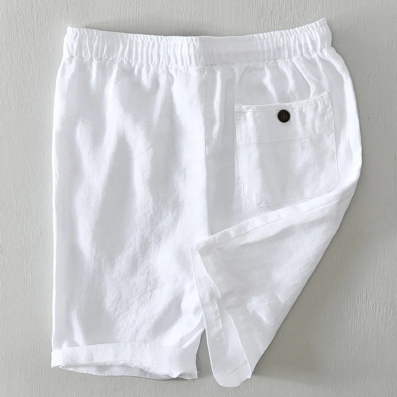 Pantalones Cortos Elegantes de Lino