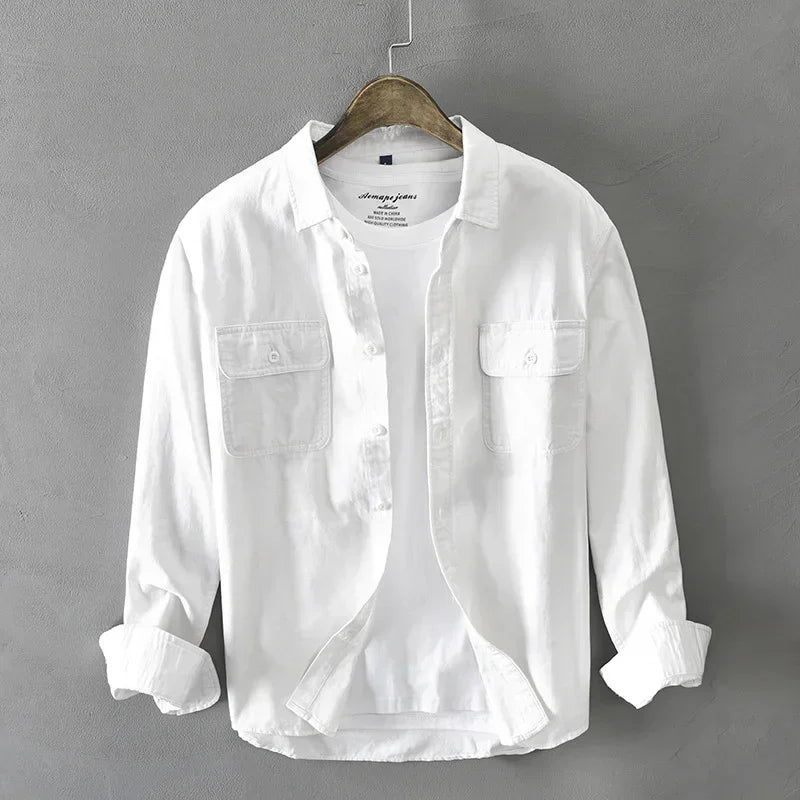 Camisa Elegante de Algodón