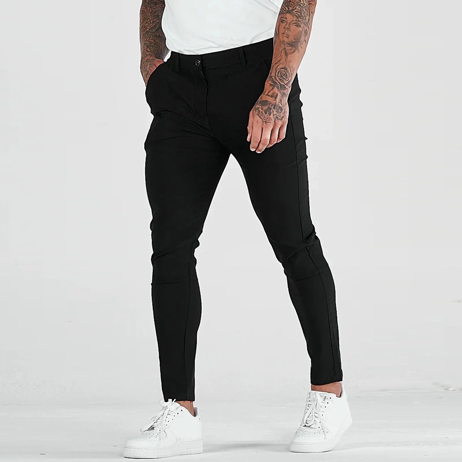 Pantalones elásticos premium