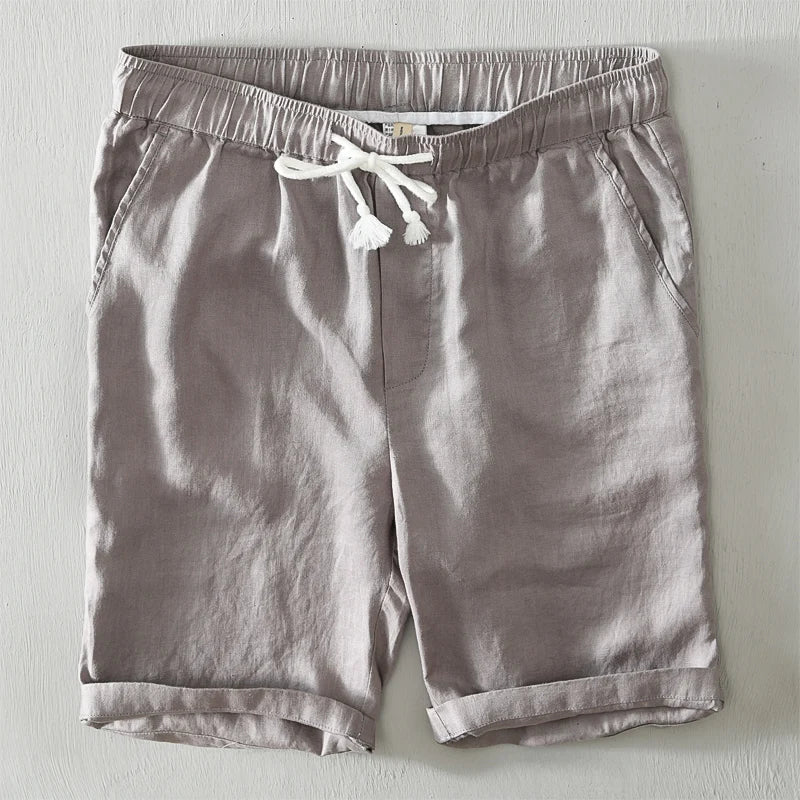 Pantalones Cortos Elegantes de Lino