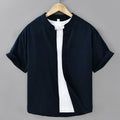 Camisa de verano de lino para hombre