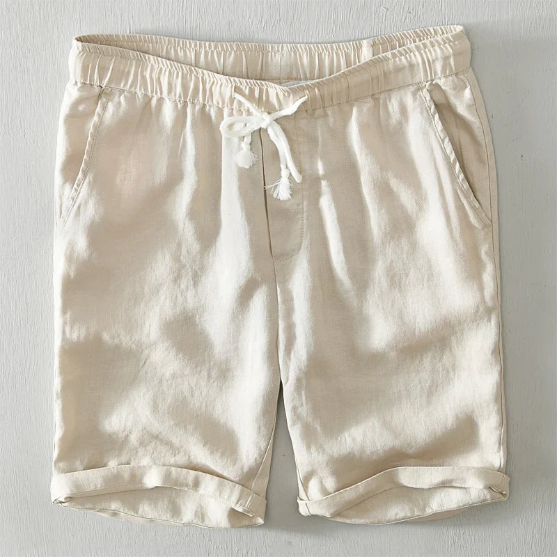 Pantalones Cortos Elegantes de Lino