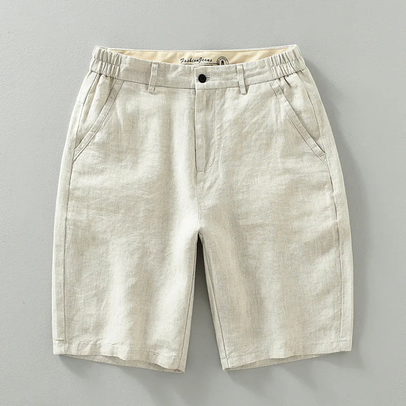 Pantalones Cortos de Lino Premium para Hombre
