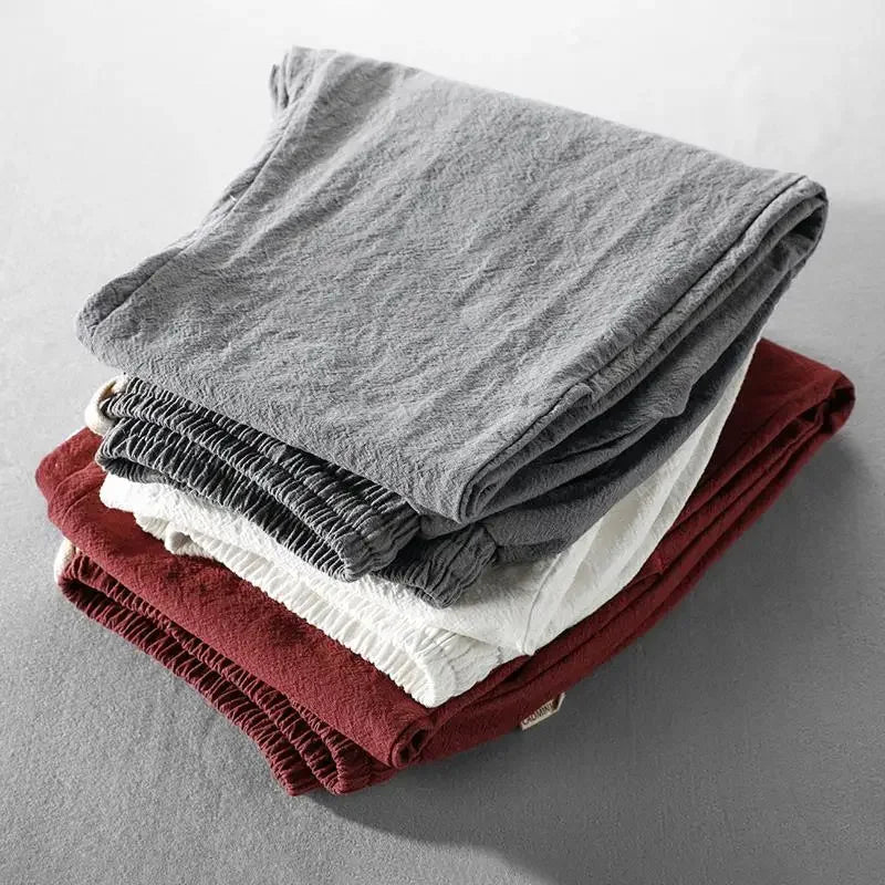Pantalones de lino