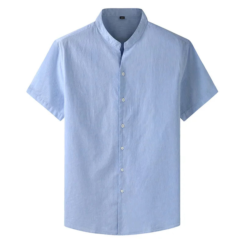 Camisa Casual de Algodón