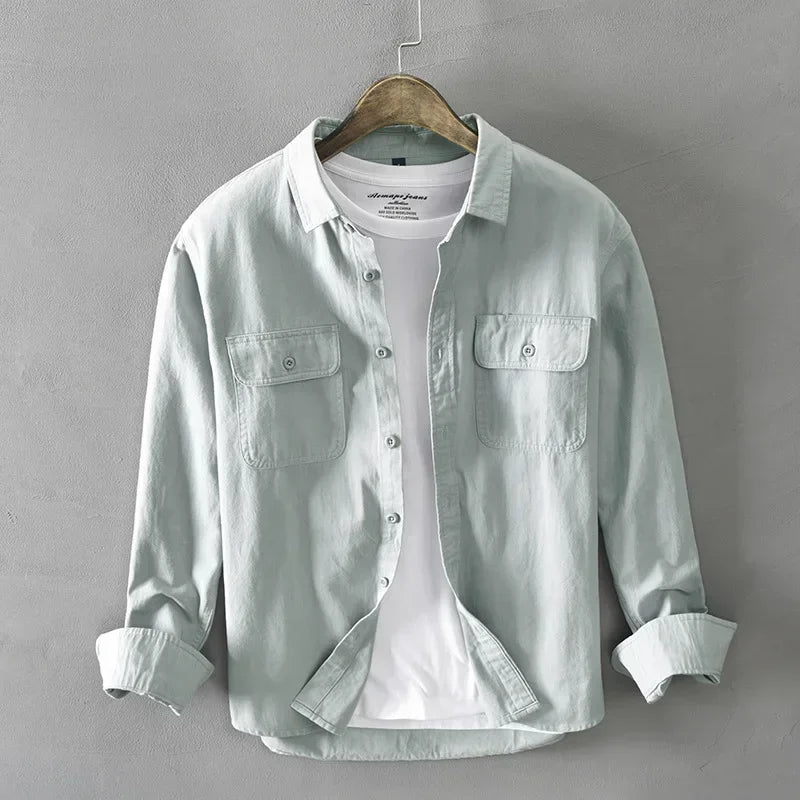 Camisa Elegante de Algodón