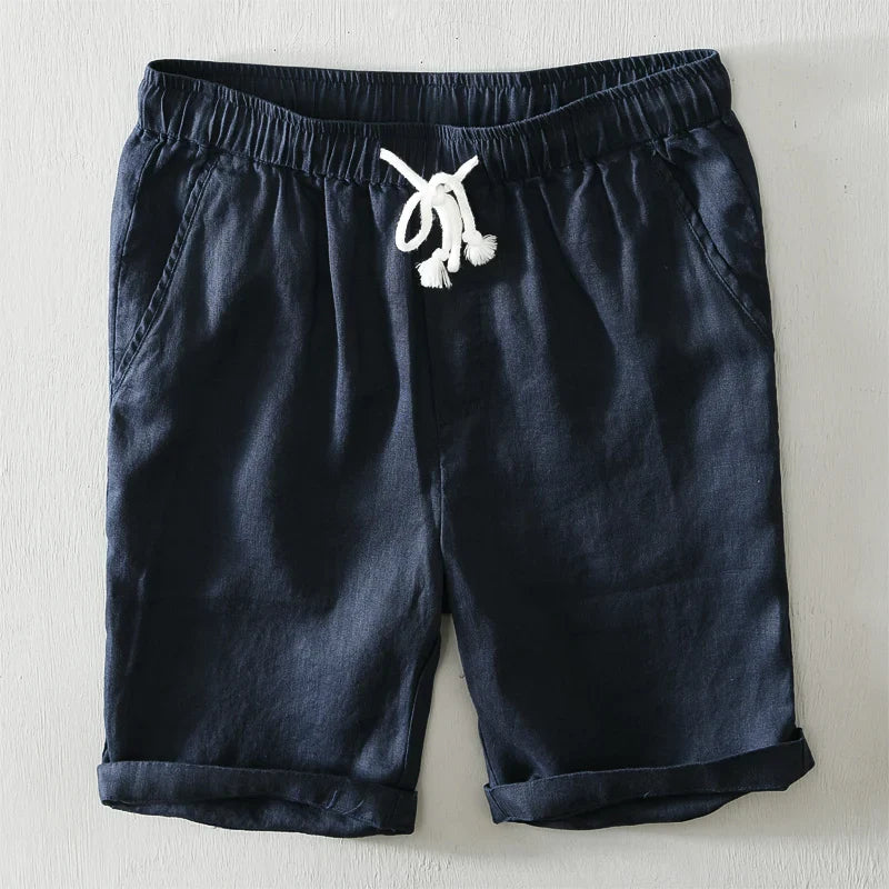 Pantalones Cortos Elegantes de Lino