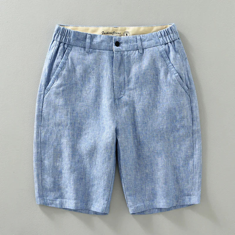 Pantalones Cortos de Lino Premium para Hombre