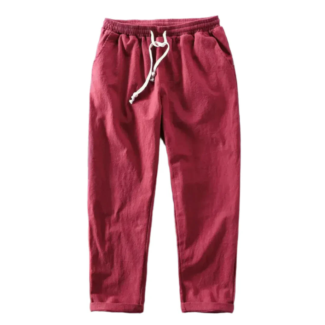 Pantalones de lino